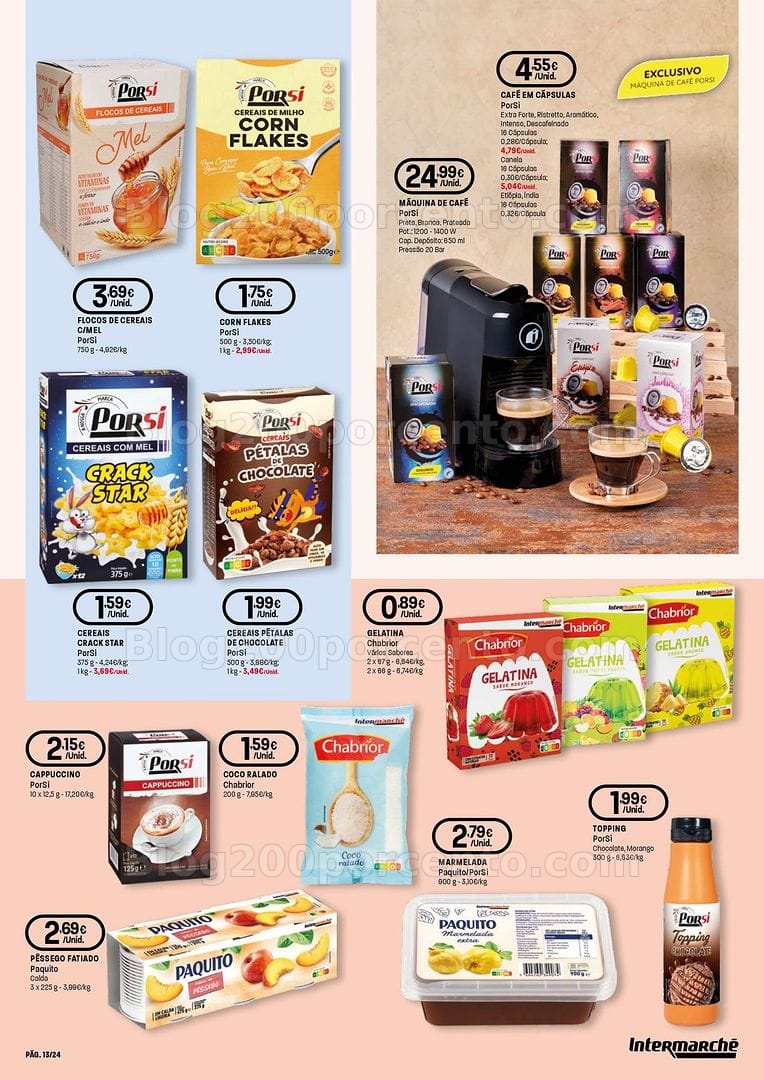 Antevisão Folheto INTERMARCHÉ Nossas Marcas Promoções de 30 abril a 13 maio